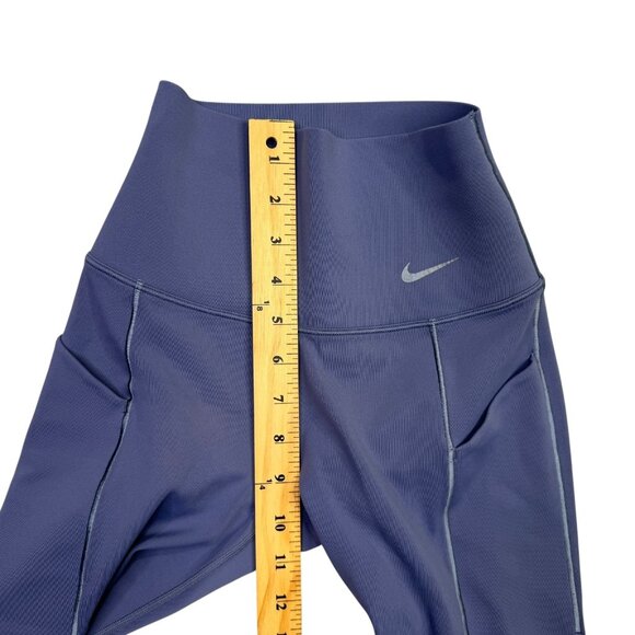 Nike Universa Training Shorts Women XS High Rise 8" Biker Compression Dri Fit - Picture 10 of 11